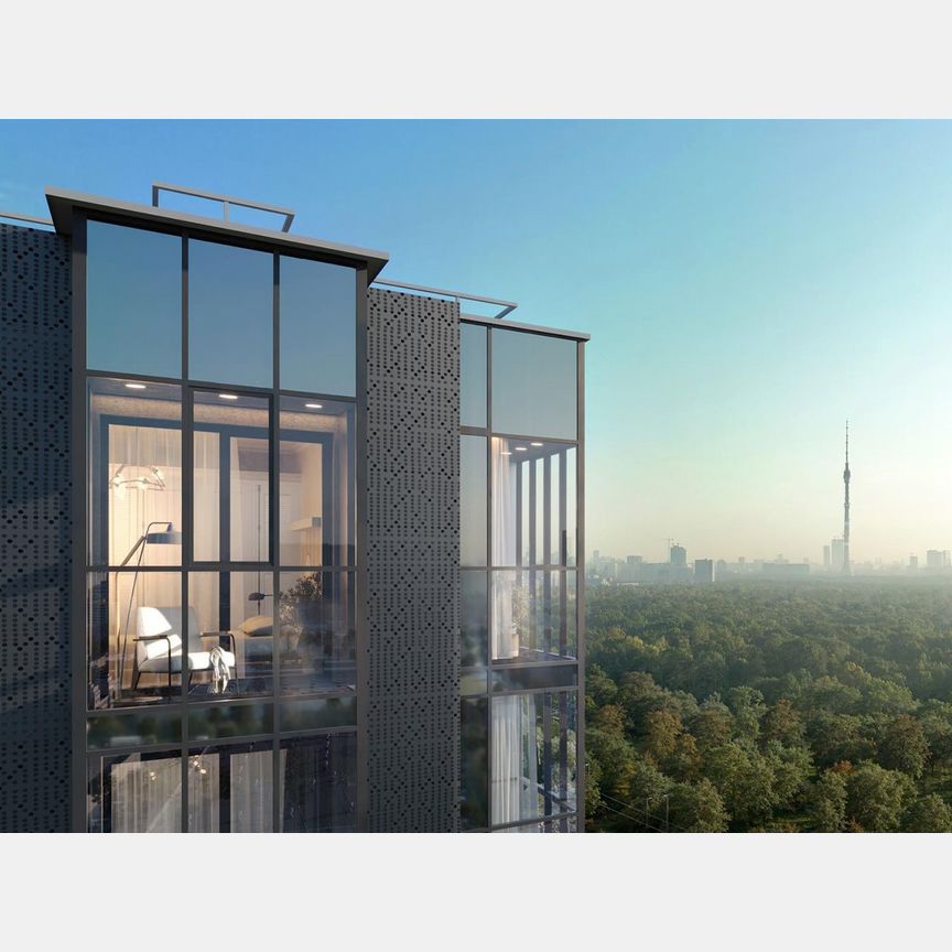 1-к. апартаменты, 49,2 м², 3/23 эт.