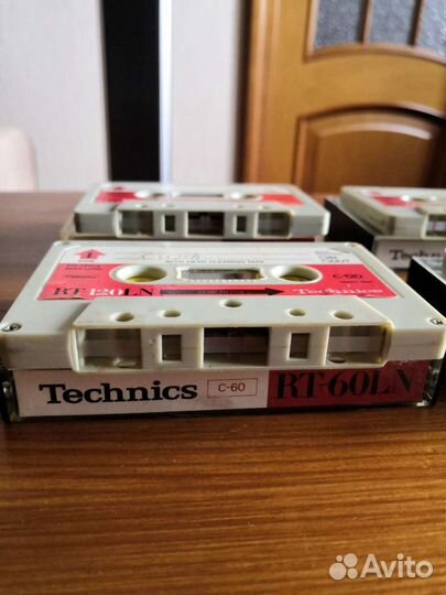 Аудиокассеты Technics LN с записью, 1978 г