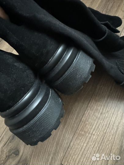 Сапоги зимние ботфорты 38р