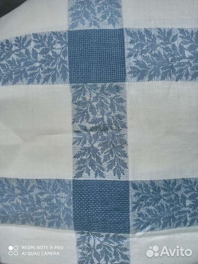 Скатерть лен+хлопок,см.на этикетке.Новая СССР