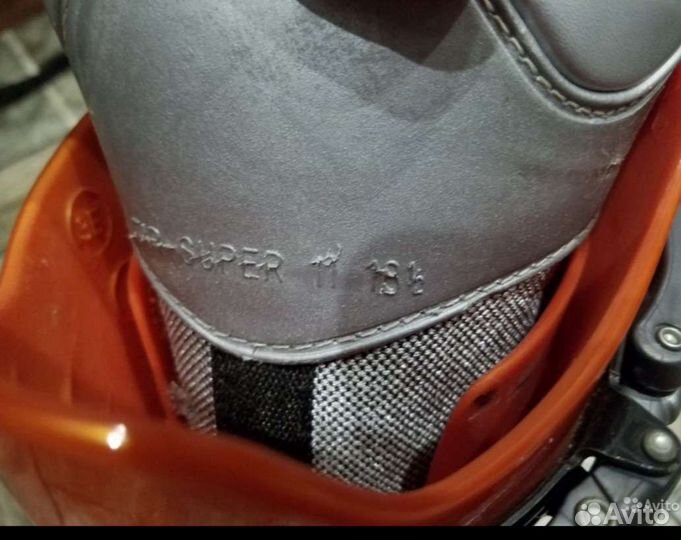 Комплект горные детские лыжи 1 метр, с ботинками