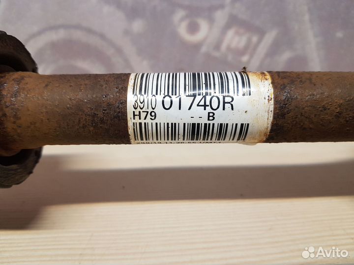 Привод передний правый Renault Kaptur 1 H4M MT AWD