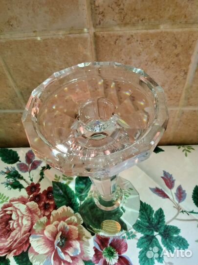 Хрустальный подсвечник