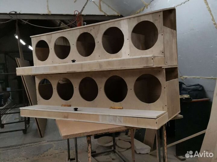 Куриные гнезда с яйцесборником