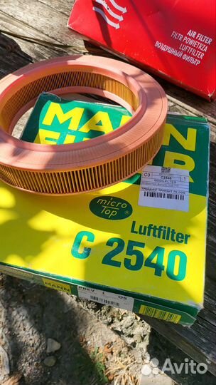 Воздушный фильтр mann filter C 2540