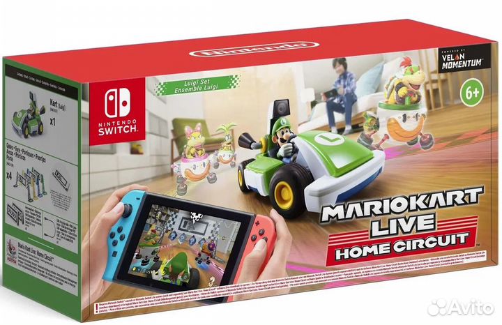 Mario Kart Live: Home Circuit – Luigi Set (Новый)