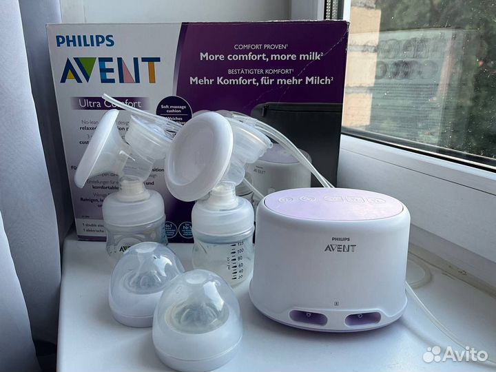 Молокоотсос avent электрический