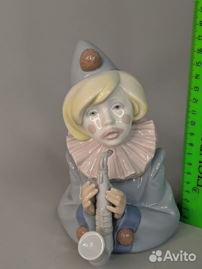 Бюст клоуна с саксафоном Lladro