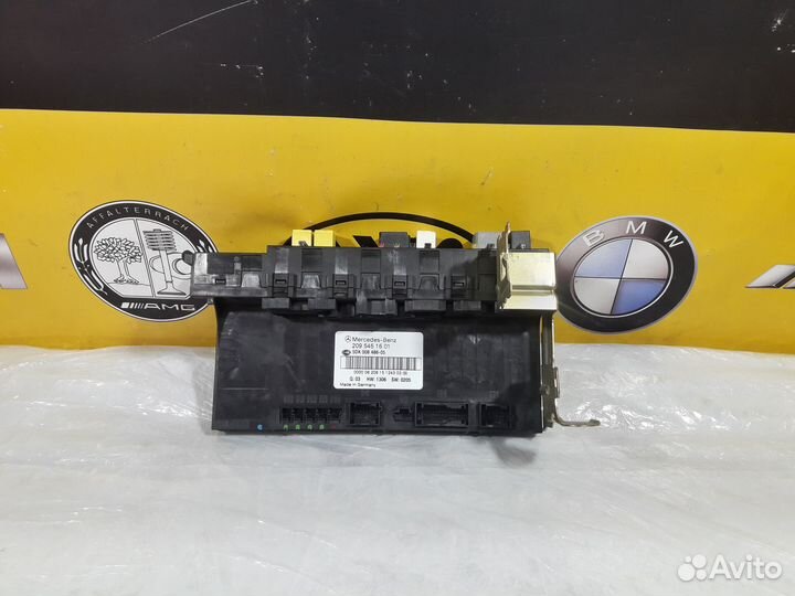 Блок предохранителей SAM задний Mercedes W203