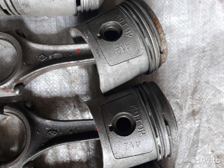 Поршневая группа на двигатель Москвич