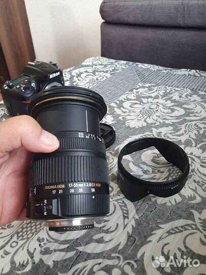 Объектив Sigma DC 17-50mm 1:2,8 для Nikon