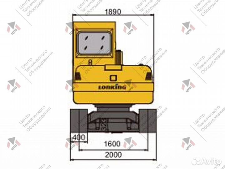 Мини-экскаватор Lonking CDM6060, 2023