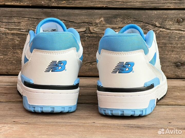 New Balance 550 UNC White University Blue