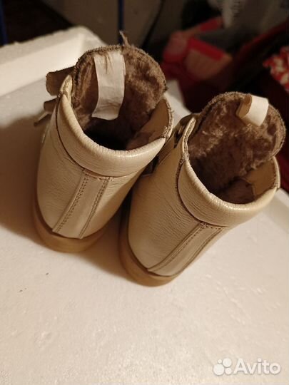 Ботинки зимние детские 19-20 размер