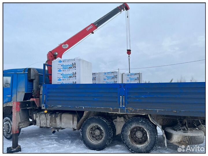 Газобетонные блоки с завода Bonolit