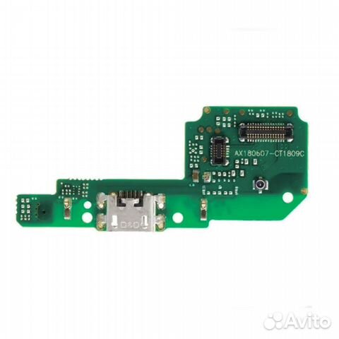 Плата для Xiaomi Redmi 6A нижняя с системным разъе