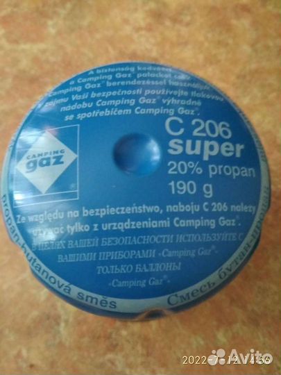Картридж Camping World газовый С206