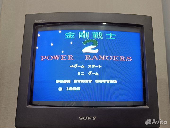 Игра Power Rangers 2 для Денди/Famicom 8-bit
