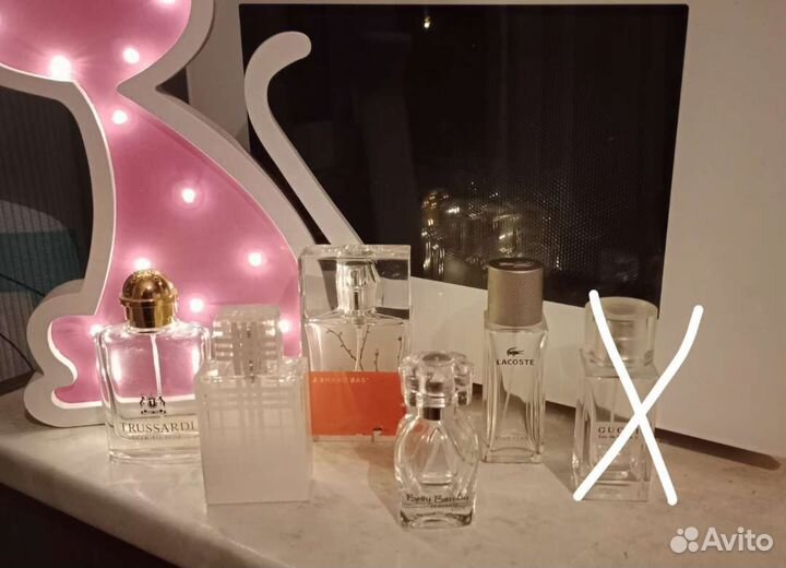 Пустые флаконы от духов