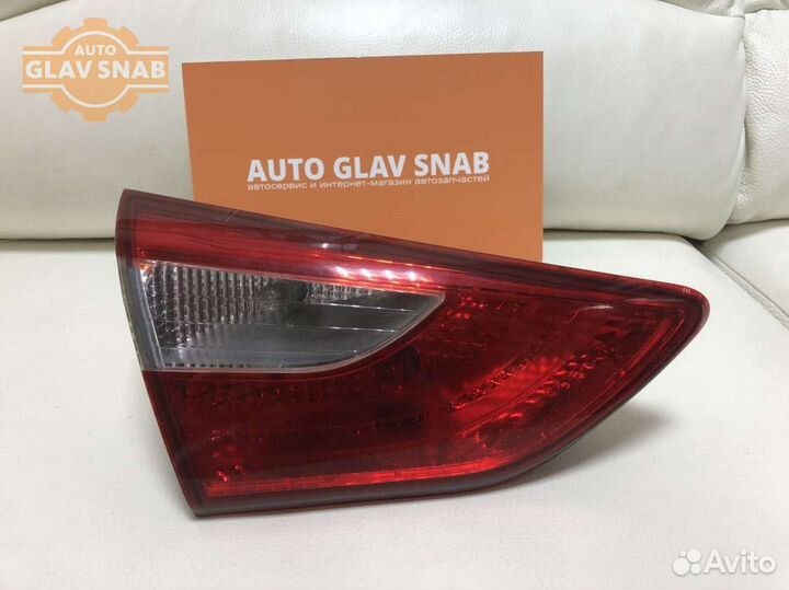 Фонарь в крышку багажника левый Хендай i30