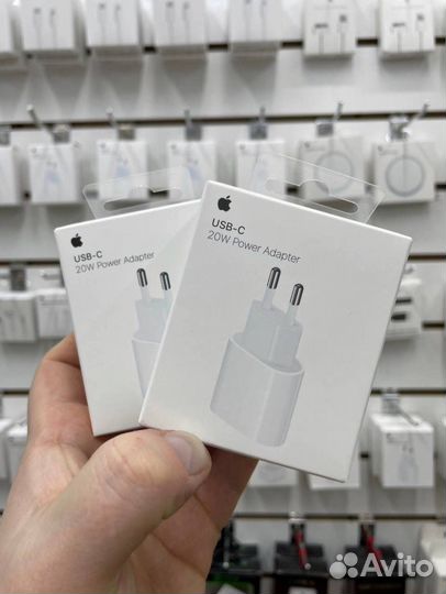 Оригинальная зарядка на iPhone 20w