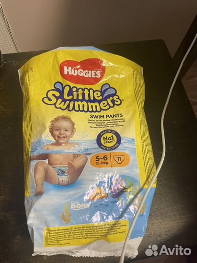 Подгузники для плавания 12-18 кг