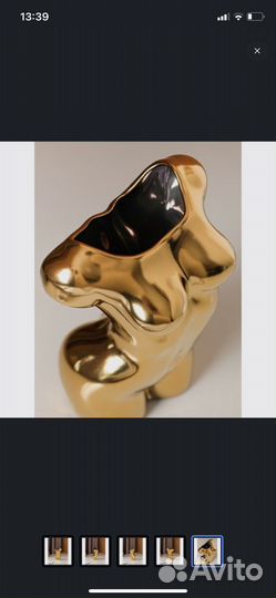 Ваза муза силуэт