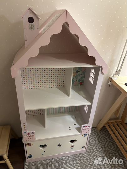 Домик кукольный стеллаж