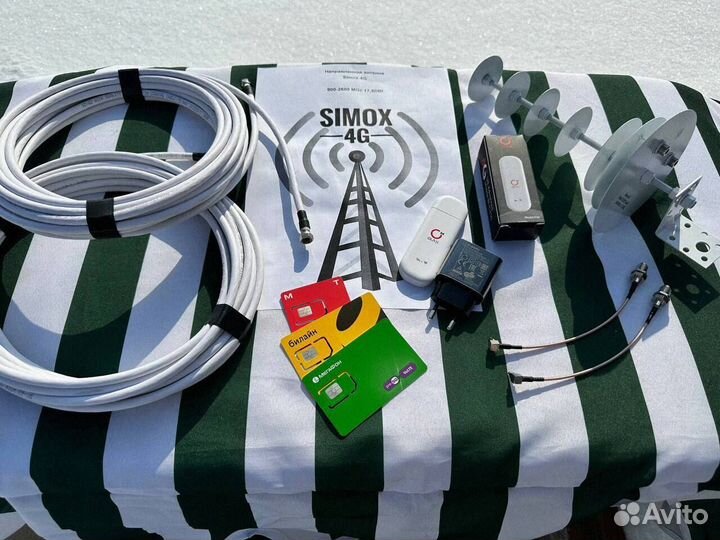 Простой комплект усиления интернета с Wi-Fi для дачи и дома