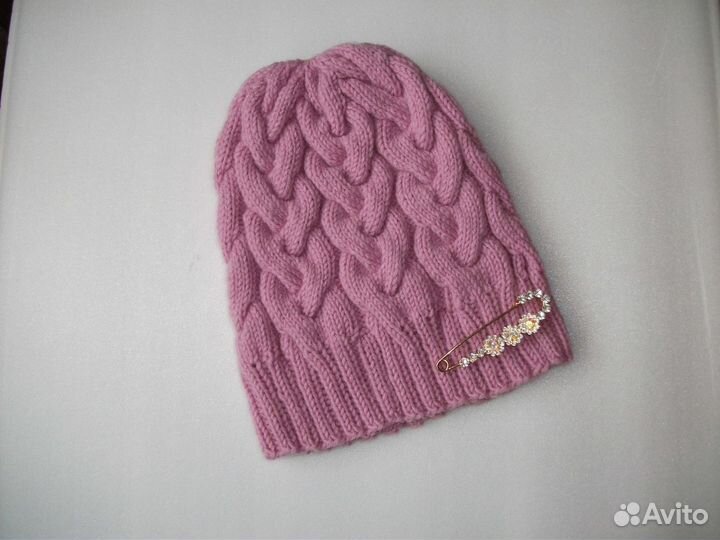 Шапка зимняя Ручная работа