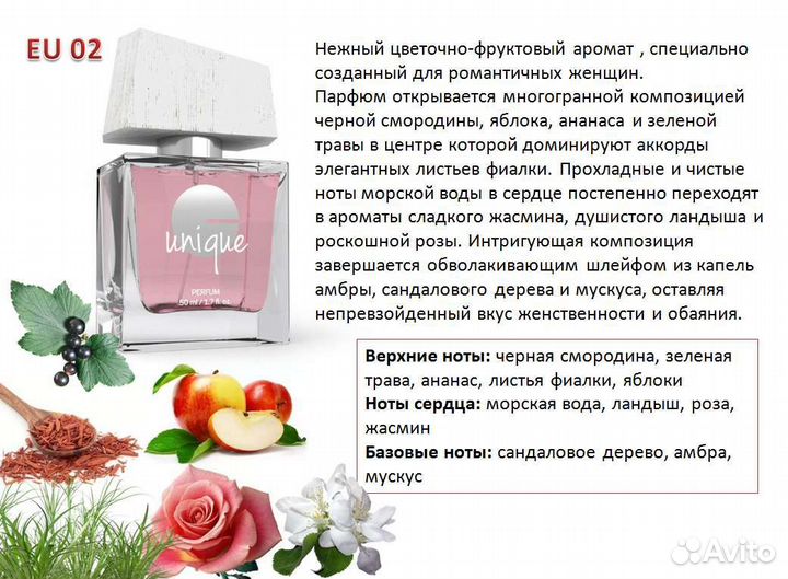 Туалетная вода женская