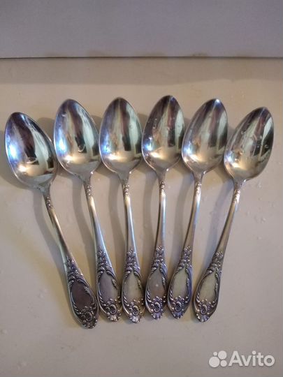 Ложки столовые мельхиоровые СССР