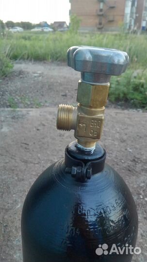 Баллон углекислотный 8л для полуавтомата,заправлен