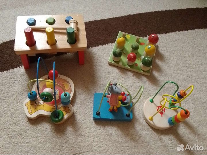 Игрушки из дерева