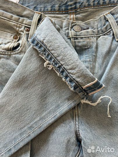 Джинсы селвидж Levis 501ct размер 29/34