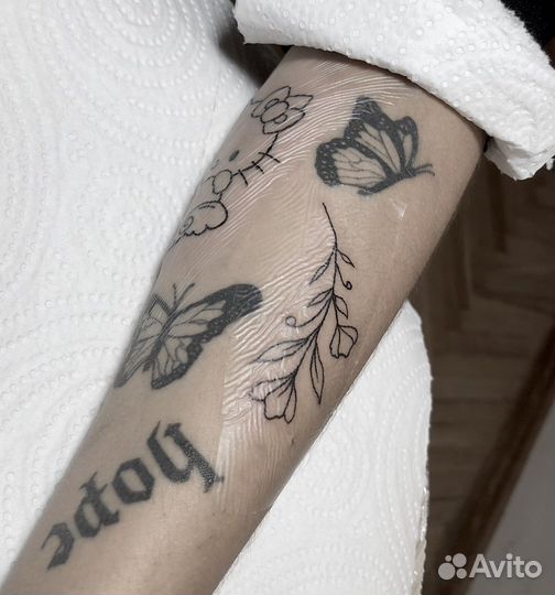 Коррекция старых татуировок