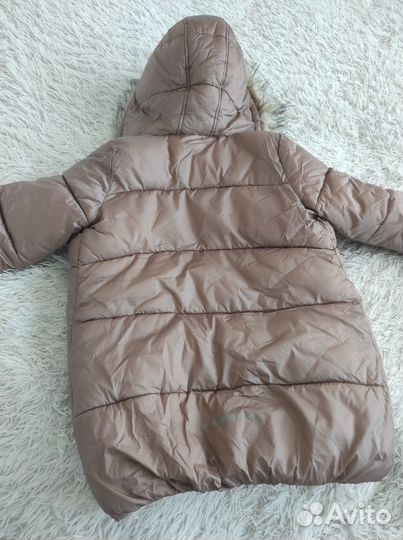 Зимняя куртка LN girls 140, штаны Futurino 140