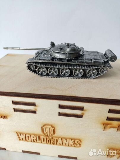 Модель танка Т-62А World of tanks в масштабе 1/72