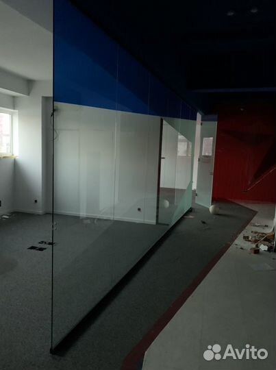Стеклянные перегородки бу