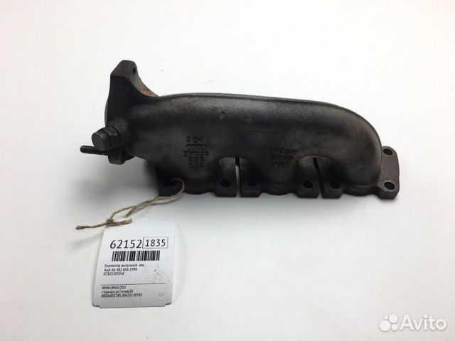 Коллектор выпускной левый Audi A6 4B2 AGA 1998