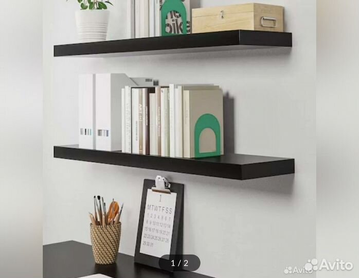 Полка навесная скрытого монтажа Икеа