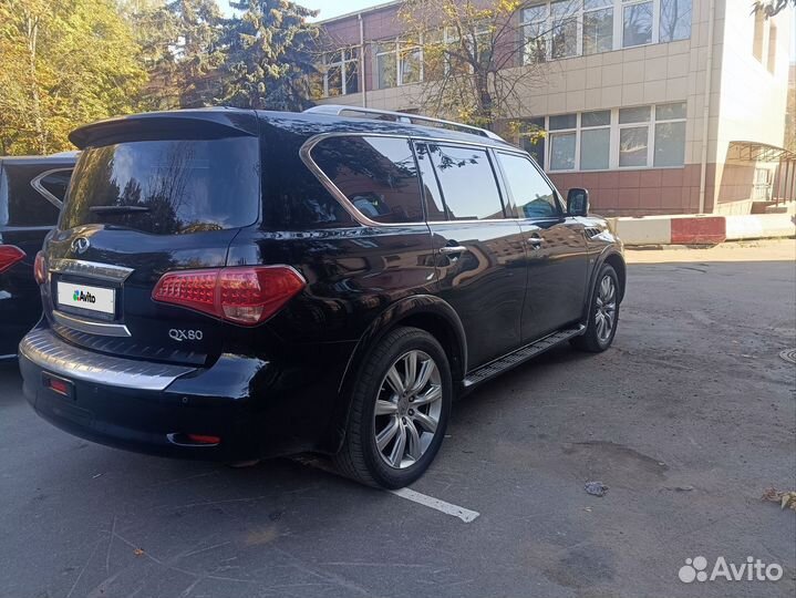 Infiniti QX80 5.6 AT, 2017, 151 000 км