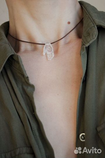 Кулон бижутерия в винтажном стиле