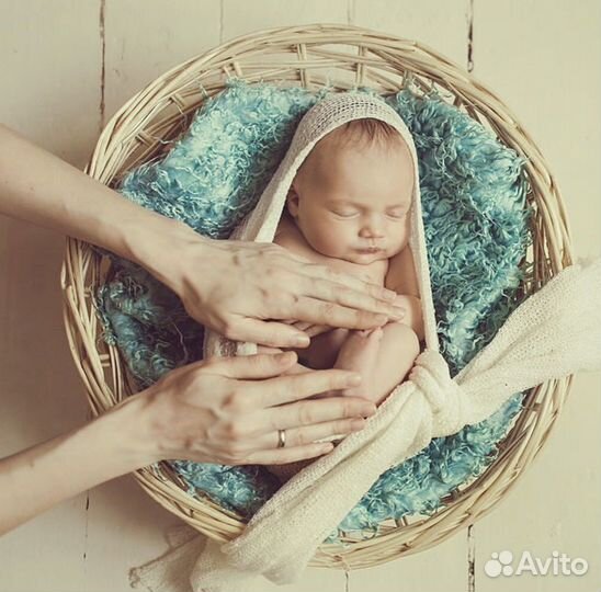 Корзина для newborn фотосессии