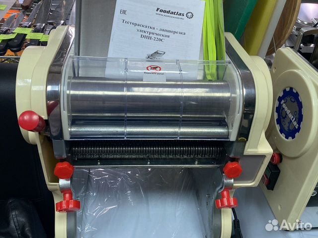 Тестораскатка лапшерезка до 30 кг/час,220В
