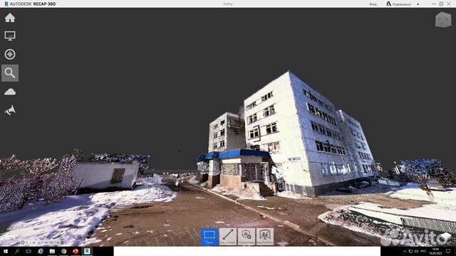Лазерное сканирование зданий, помещений, фасадов
