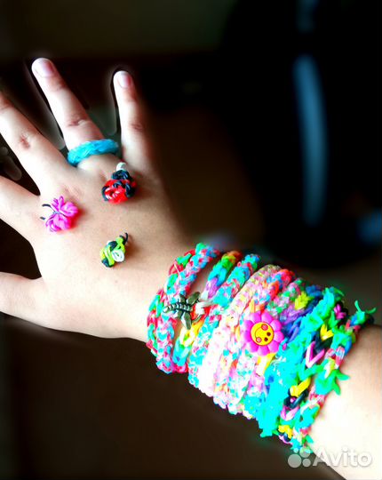 Украшения из резинок