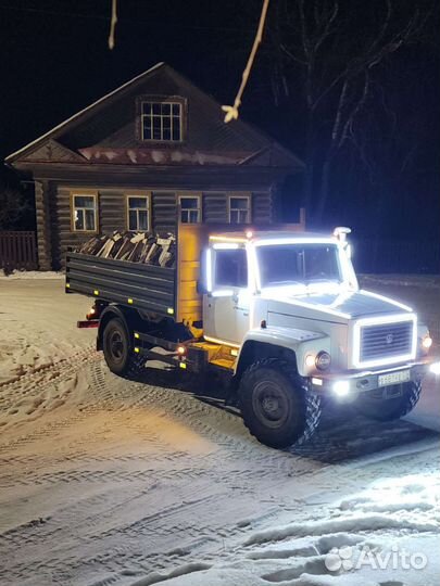 Услуги самосвала газ 3308 вездеход