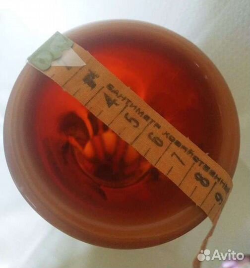 Высокая ваза для цветов Чехословакия