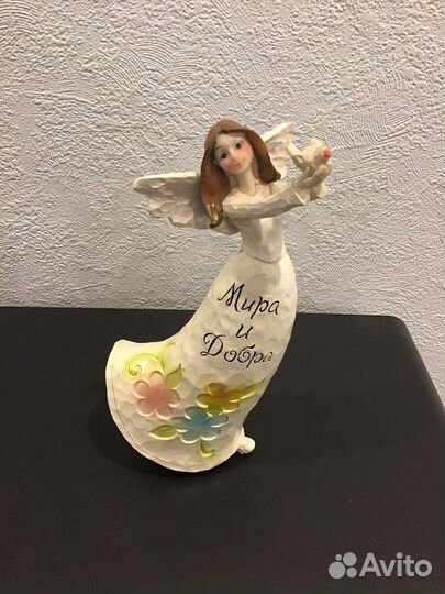 Ангел статуэтка гипсовая